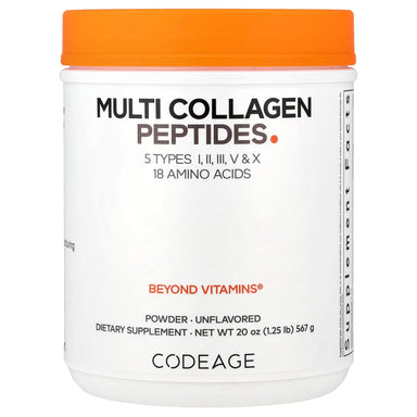 Codeage Multi Collagen Peptides Sin Sabor 567g