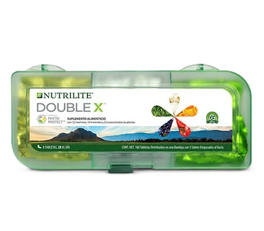 Nutrilite Double X Con Caja vitaminas y Minerales 186 Tabletas