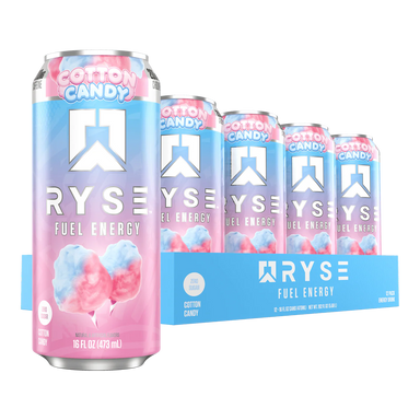 Ryse Fuel Energy Drink 12 pack Cotton candy