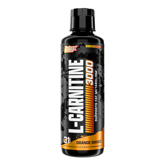 Nutrex Carnitina Liquida 3000mg 31 Servicios Mango Naranja