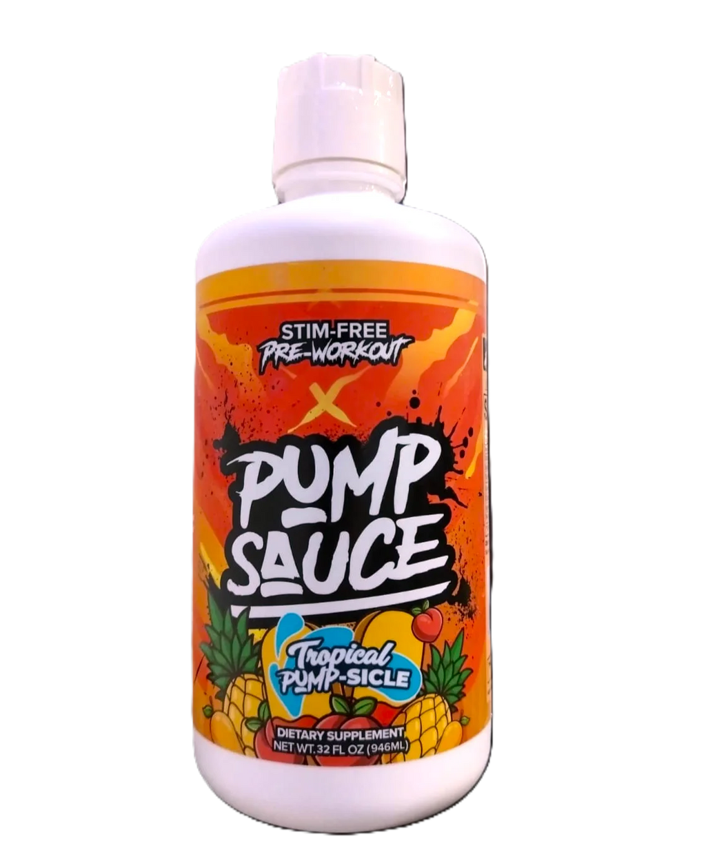 Pump Sauce Stim-Free Pre Entreno 32 servicios pink tropical pump sicle