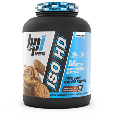 BPI Sports Proteina ISO HD 5 Libras cookie butter
