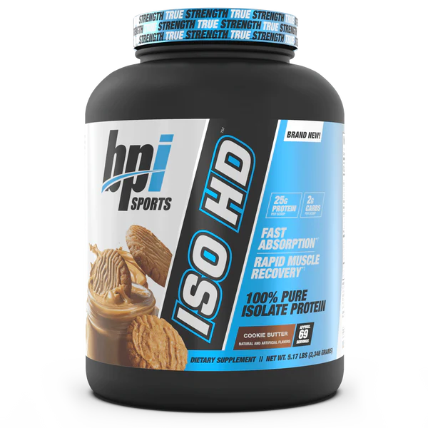 BPI Sports Proteina ISO HD 5 Libras cookie butter