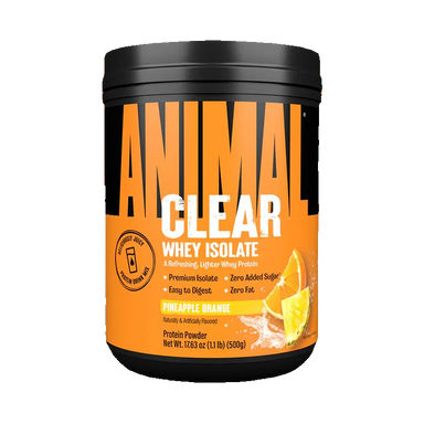 Univesal Animal Clear Whey Isolate 500g 20 Servicios pineapple orange