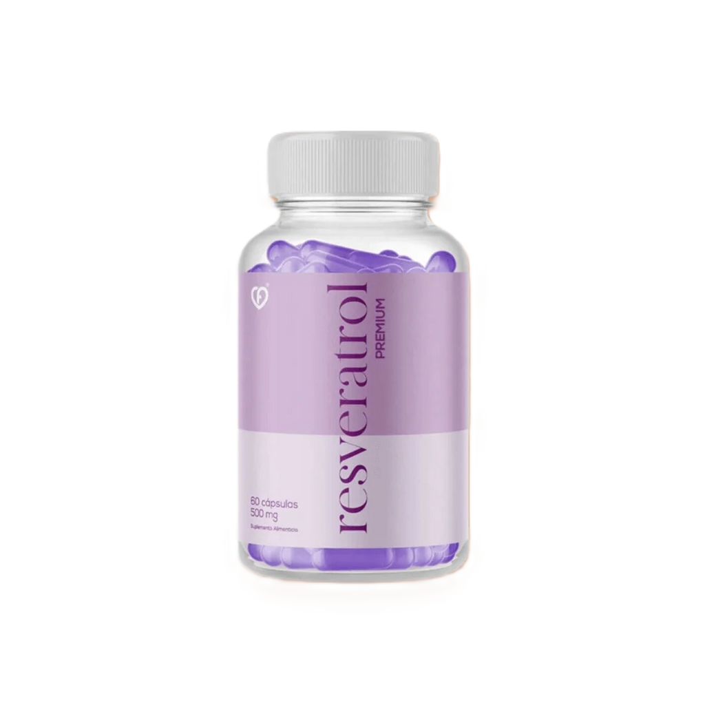 CaroFit Resveratrol 60 Capsulas Antioxidante