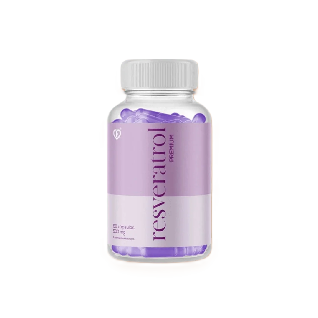 CaroFit Resveratrol 60 Capsulas Antioxidante
