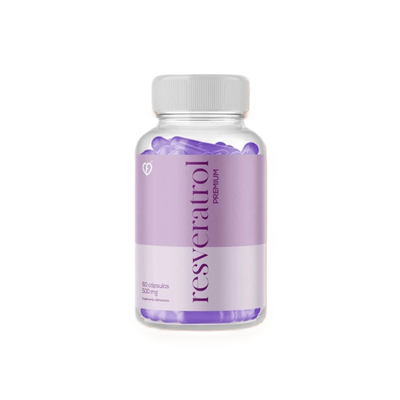 CaroFit Resveratrol 60 Capsulas Antioxidante