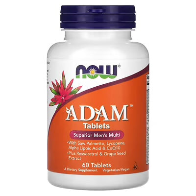 Now Foods Adam Tablets 60 Tabletas