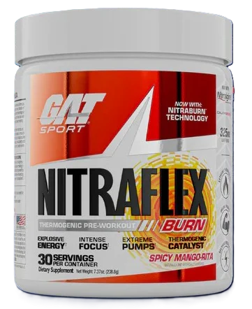 GAT Sports Nitraflex Burn 30 Servicios spicy mangorita