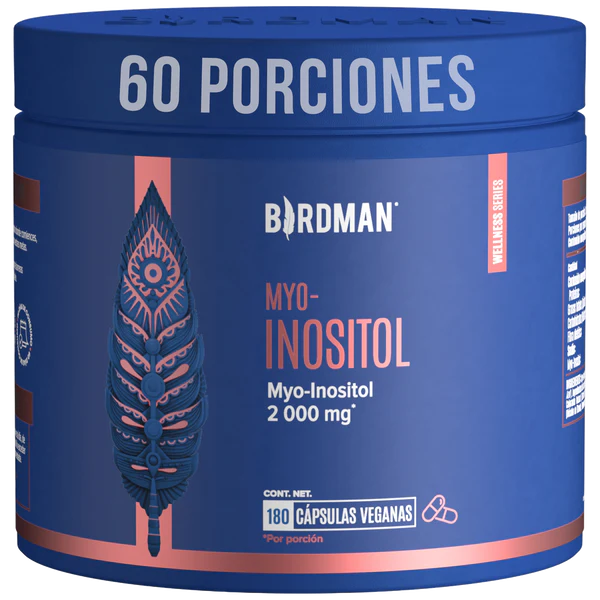 Birdman Myo-Inositol 180 Capsulas