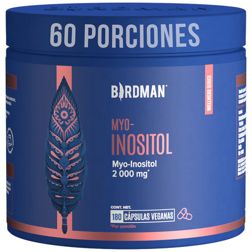 Birdman Myo-Inositol 180 Capsulas