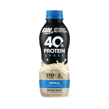 Optimum Nutrition Gold Standard 40 Grs Protein Shake 14Oz 12 Pack Vainilla