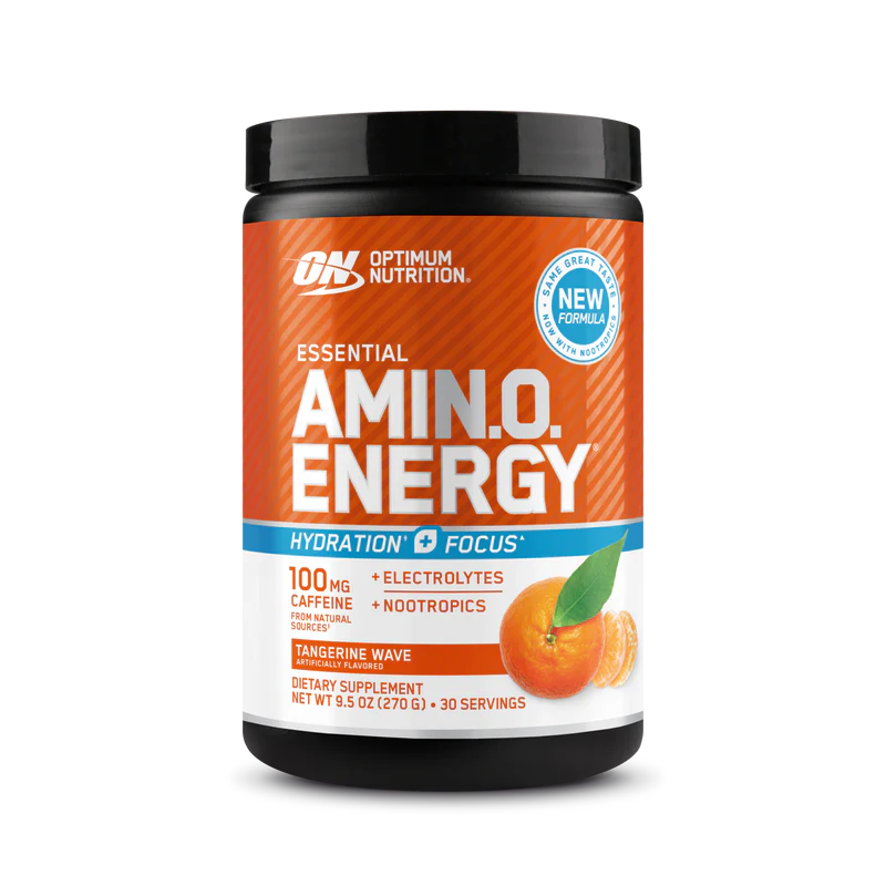 Optimum Nutrition Amino Energy Hydration + Focus 30 servicios tangerine