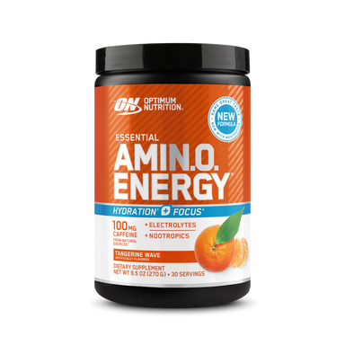 Optimum Nutrition Amino Energy Hydration + Focus 30 servicios tangerine