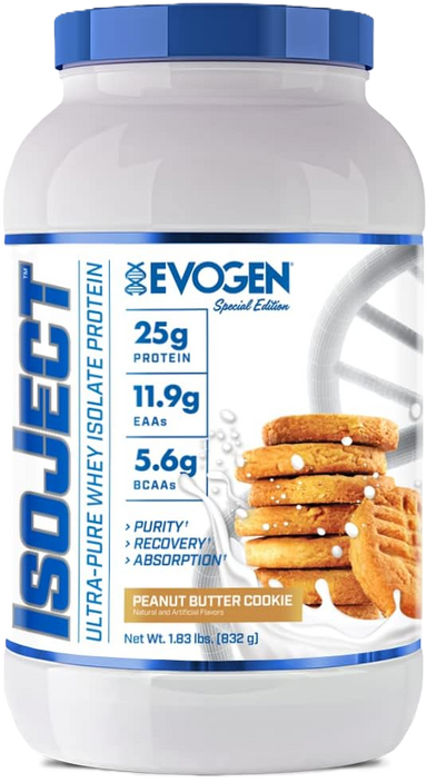 Evogen Proteina Isoject 2 lbs 28 Servicios peanut butter cookie