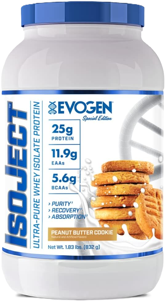 Evogen Proteina Isoject 2 lbs 28 Servicios peanut butter cookie