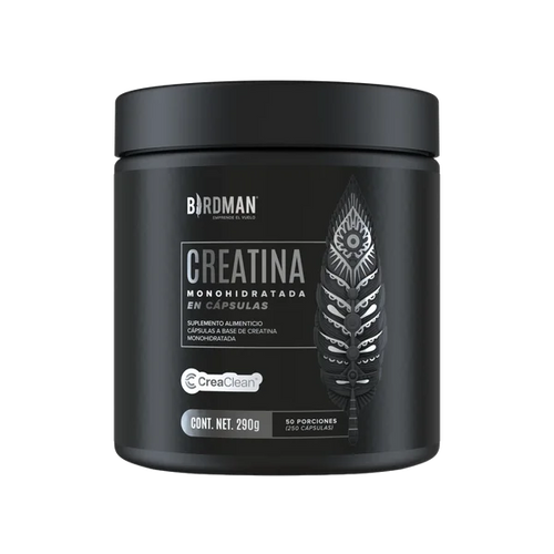Birdman Creatina Monohidratada 250 Cápsulas