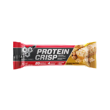 BSN Protein Crisp 12 Barras peanut butter crunch