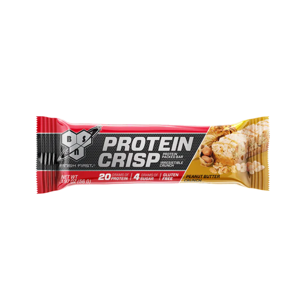 BSN Protein Crisp 12 Barras peanut butter crunch