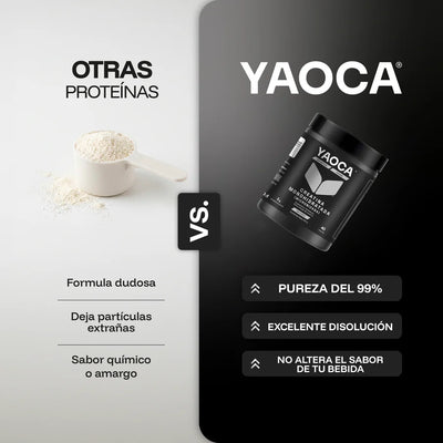 YAOCA Creatina Monohidratada 200gr 40 Servicios Sin Sabor Portada 2