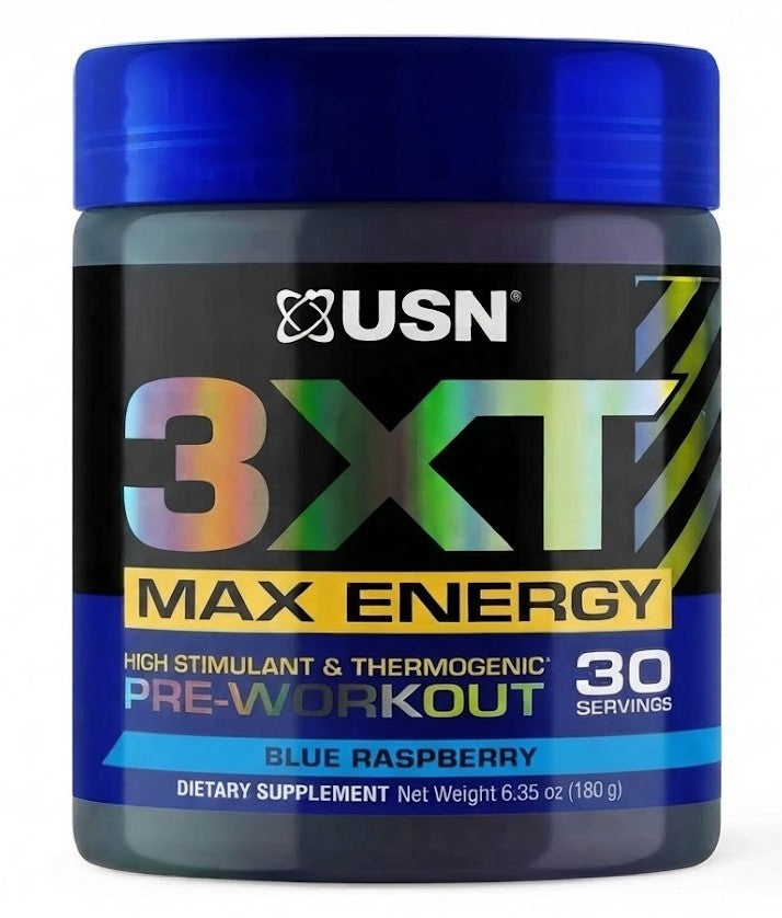 USN 3XT Max Energy Pre Entreno 30 servicios mora azul