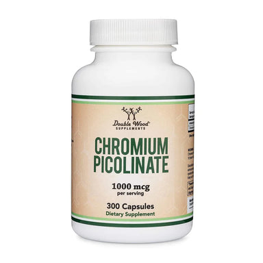 Double Wood Picolinato de Cromo 1000mcg 300 Capsulas