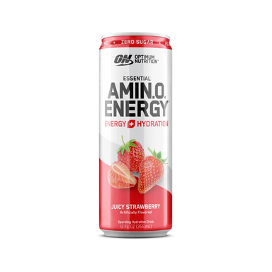 On Amino Energy 355ml 12 Pack Electrolytes Juicy strawberry