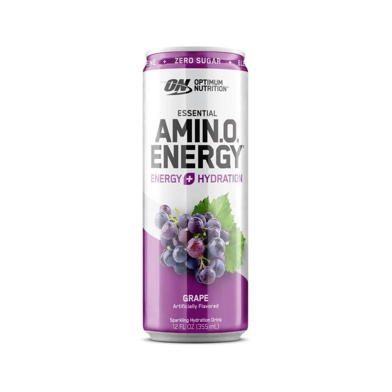 On Amino Energy 355ml 12 Pack Electrolytes Grape