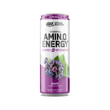 On Amino Energy 355ml 12 Pack Electrolytes Grape