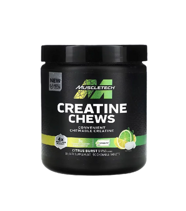 Muscletech Creatine Chews Creapure 90 tabletas Citrus Burst