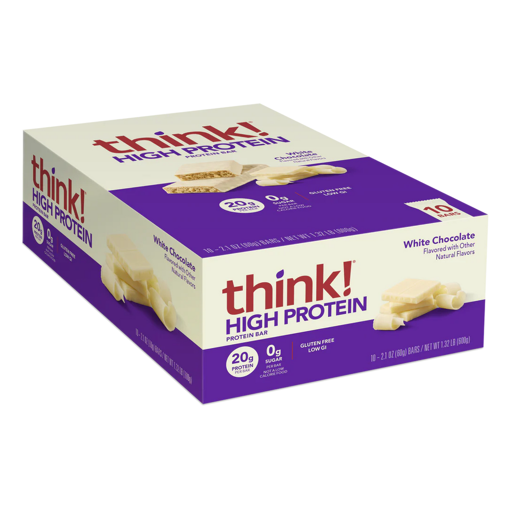 Think! High Protein 10 Barras de Proteina White chocolate