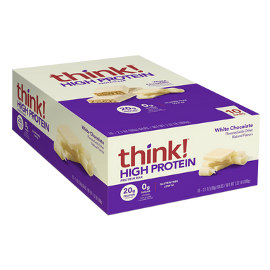 Think! High Protein 10 Barras de Proteina White chocolate