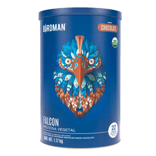 Birdman Proteina Falcon 1.17 kg 38 Servicios chocolate