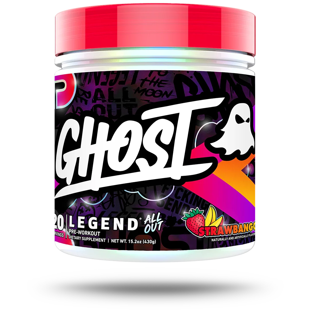 Ghost Legend All Out Pwo Pre Entreno 20 Servicios Strawbango