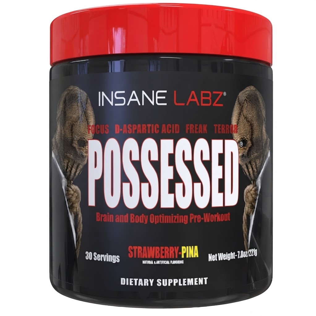 Insane Labz Possessed Pre Entreno 30servs fresa piña
