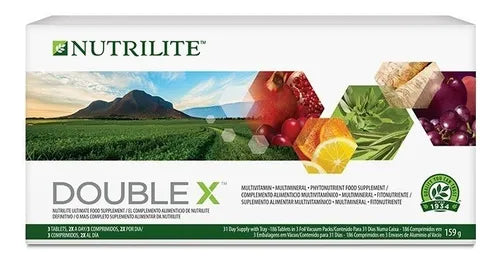 Nutrilite Double X Refill Vitaminas y Minerales 186 tabletas en 3 sobres
