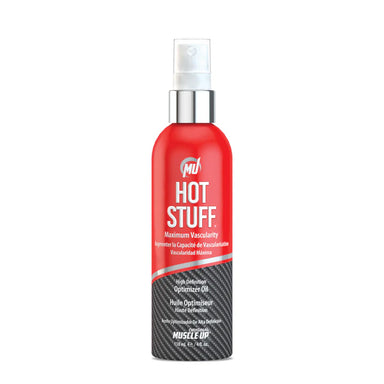 Muscle Up Pro Tan Hot Stuff. Aceite optimizador de alta definición