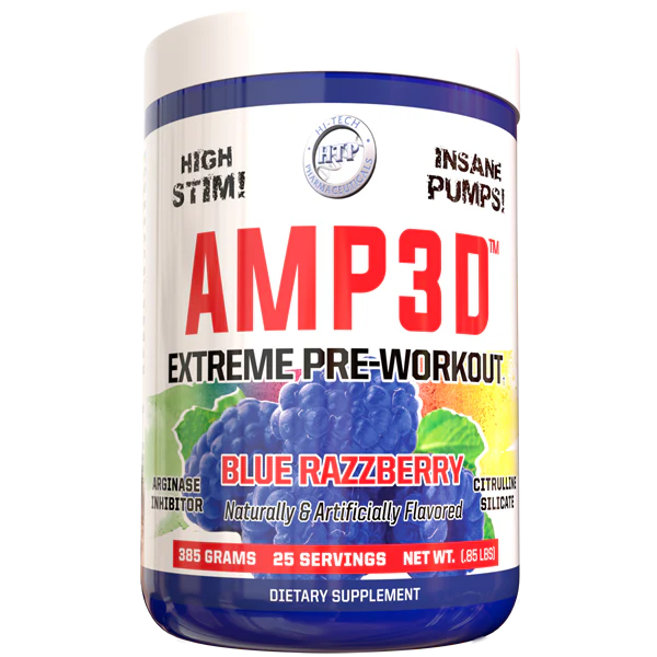 Hi Tech Amp3d 25 Servicios Blue razzberry Portada