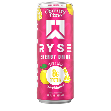 Ryse Energy Drink + Proteina 12 pack Pink Lemonade