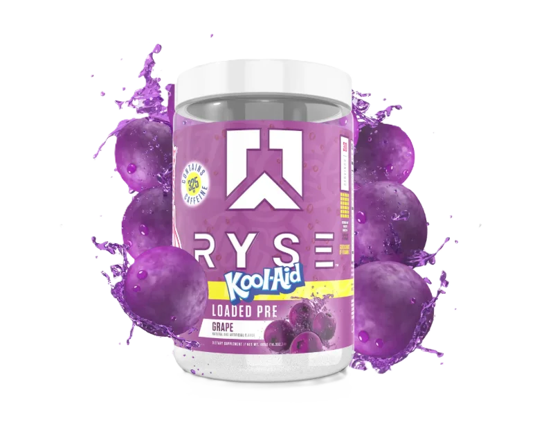 Ryse Loaded Pre Entreno Kool-Aid 30 Servicios grape
