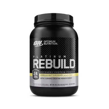 Optimum Nutrition Proteina Platinum Rebuild 1.67 libras vainilla
