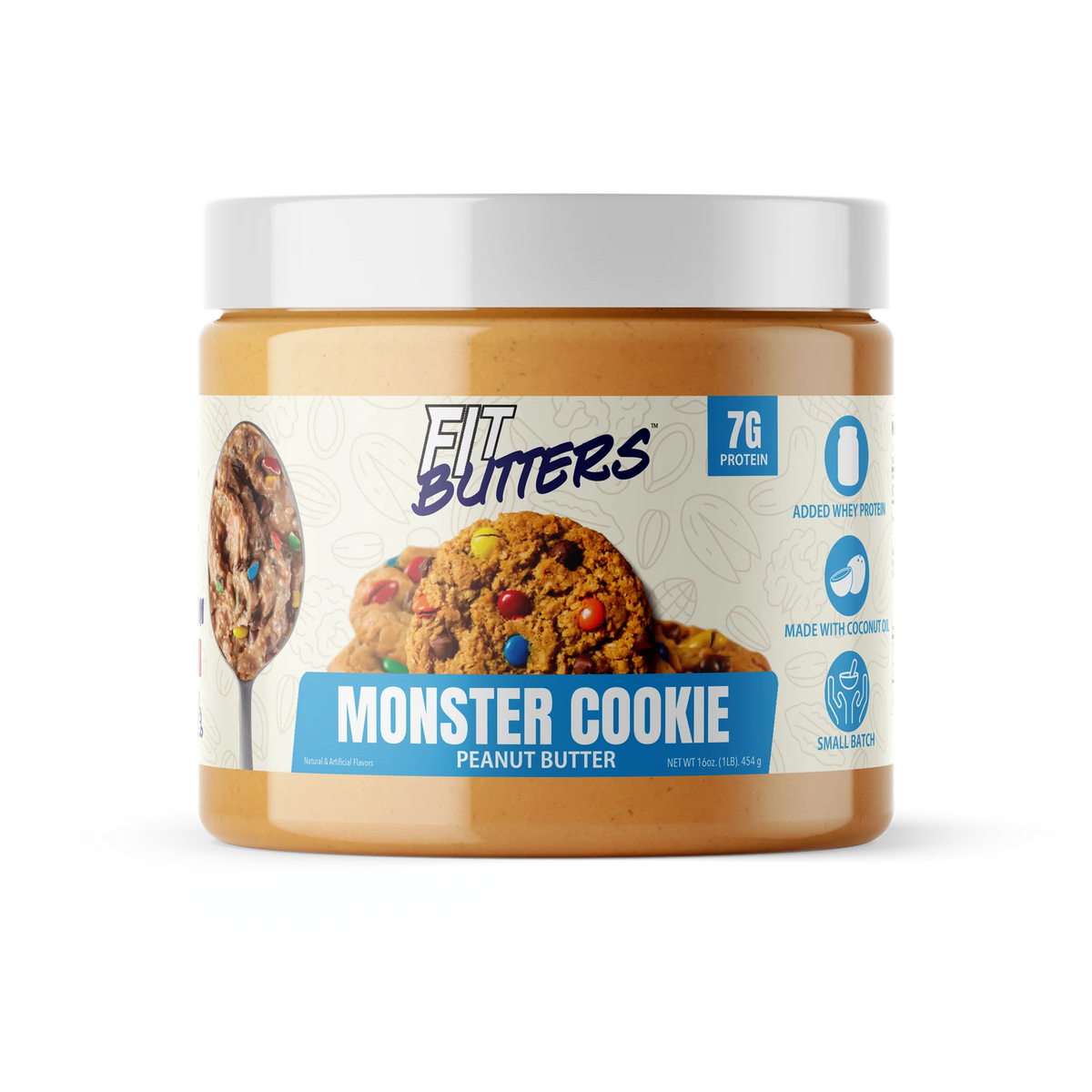Fit Butters Mantequilla 454 Gramos Monster Cookie