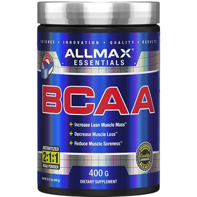Allmax BCAA 2:1:1 400 Gramos Aminoacidos