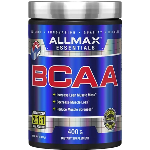Allmax BCAA 2:1:1 400 Gramos Aminoacidos