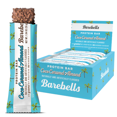 Barebells Barras de Proteina Caja 12pz Coco Caramel Almond