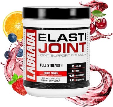 Labrada Elasti Joint Glucosamina 28 Servicios ponche de frutas