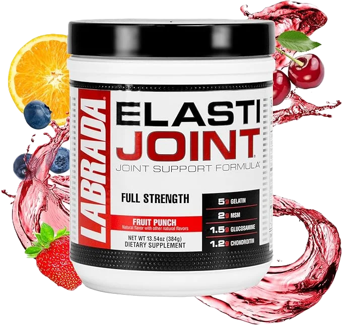 Labrada Elasti Joint Glucosamina 28 Servicios ponche de frutas