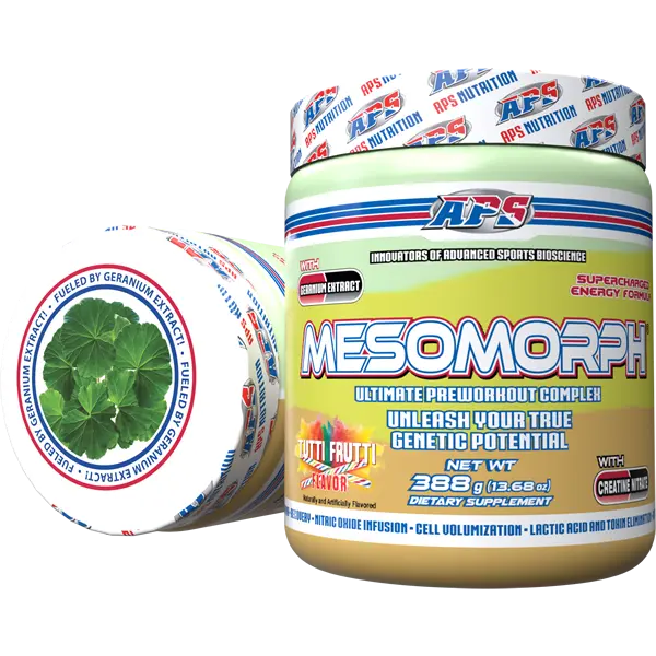 Aps Mesomorph Pre Entreno 25 Serv tutti frutti