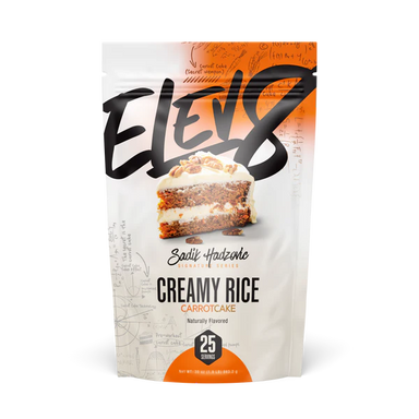 Elev8 Creamy Rice 1.9 Lbs 25 Servicios Carrot Cake