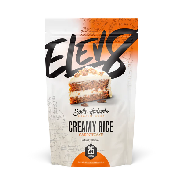 Elev8 Creamy Rice 1.9 Lbs 25 Servicios Carrot Cake